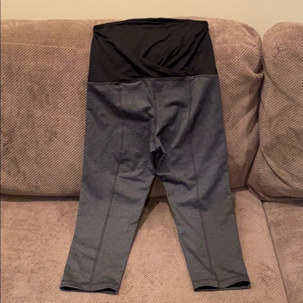 BeMaternity Crop Workout Leggings